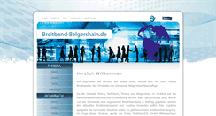 Desktop Screenshot of breitband-belgershain.de
