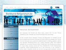 Tablet Screenshot of breitband-belgershain.de